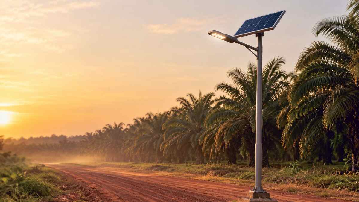 Does Self Cleaning Street Light Palm Oil Really Work?